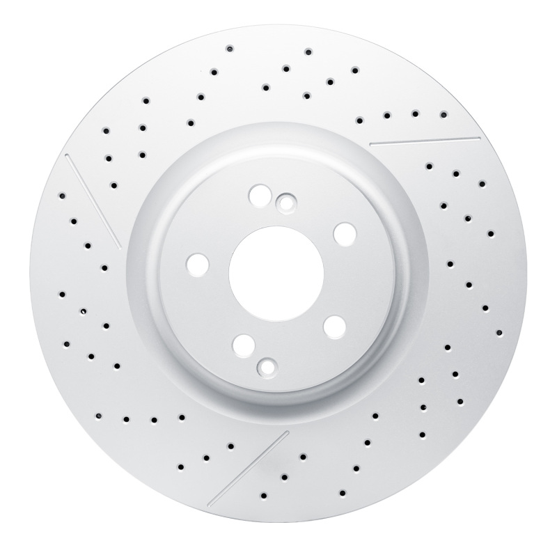 Mercedes-Benz AMG GT 43 Brake Rotor (1) - Rear - R1 Concepts - Drilled & Slotted Carbon Alloy GeoMET - `18-`25 Mercedes-Benz AMG GT 43 Brake Rotor (1) - Rear - R1 Concepts - Drilled & Slotted Carbon Alloy GeoMET - `18-`25